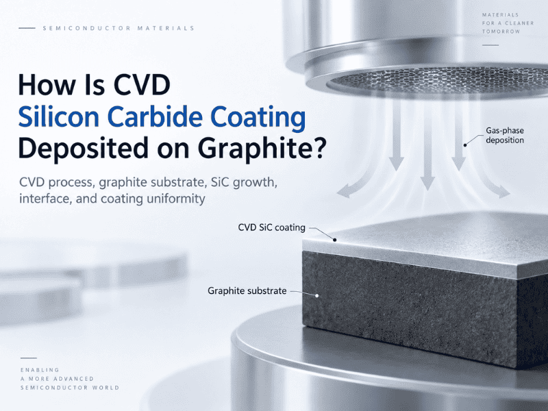 Kuinka CVD-piikarbidipinnoite kerrostetaan grafiitille?