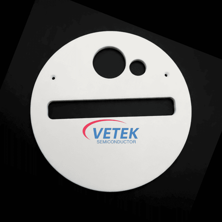 Erittäin puhdas läpinäkymätön kvartsisuoja ja suljin MOCVD:lle